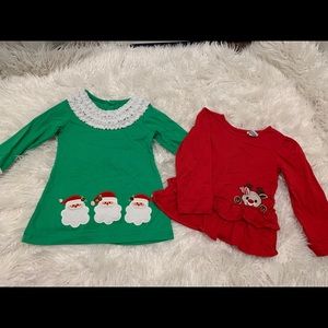🌟Girls holiday tops 4T